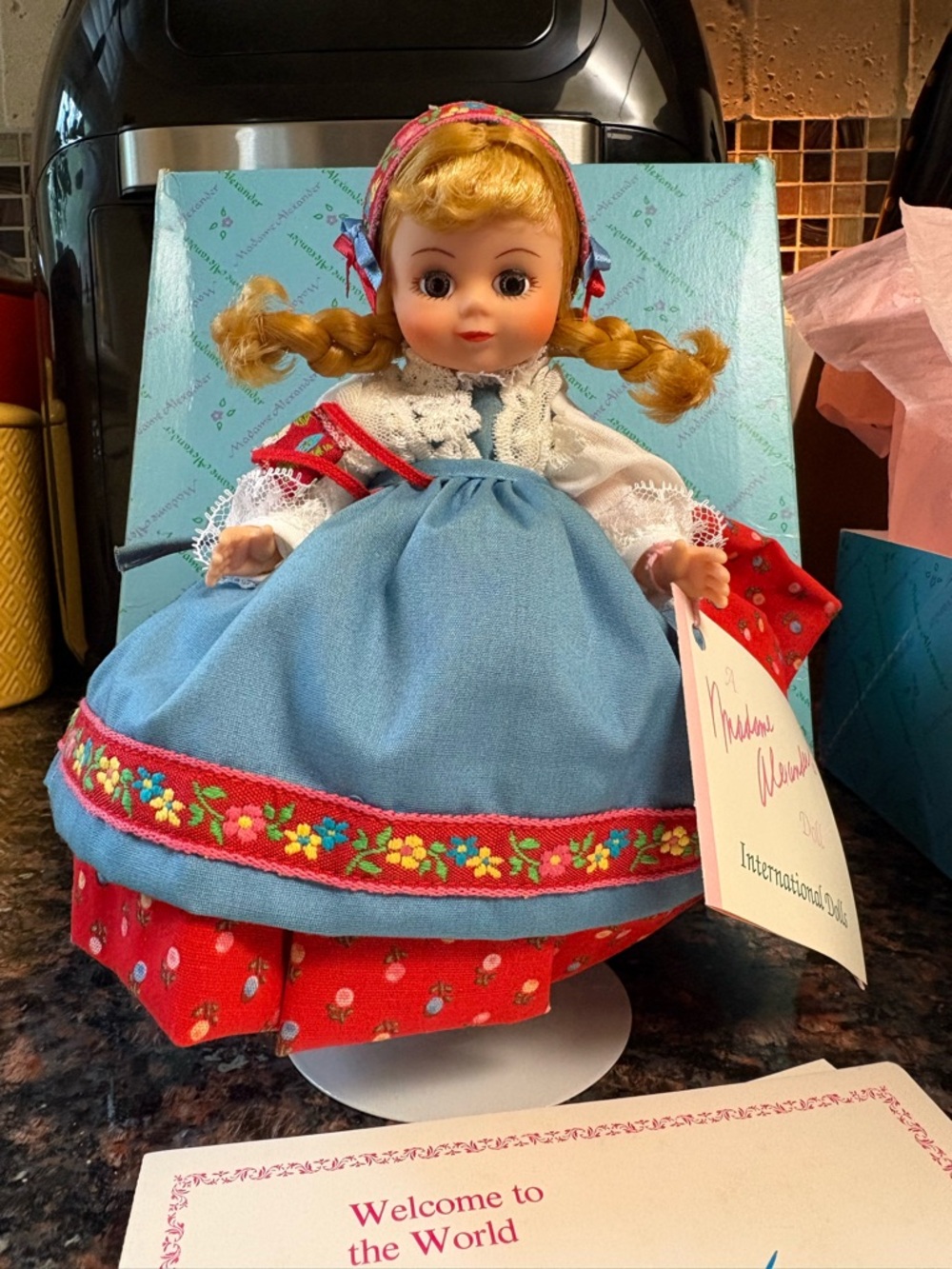Madame Alexander Sweden Doll, NIB